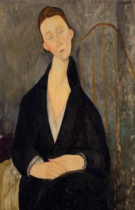 Amedeo Modigliani, Lunia Czechowska (à la robe noire)