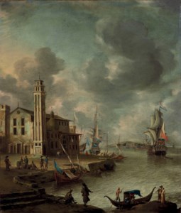 Dutch ships in an Italian harbor
