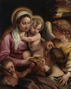 The Madonna and Child with Saint Lucy and the Young Saint John the Baptist