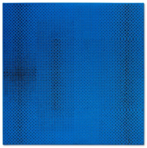 braun, schwarz, gr ü n auf blau
