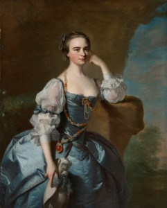 Portrait of Penelope Bayfield of Dedham Grove, Essex, three-quarter-length