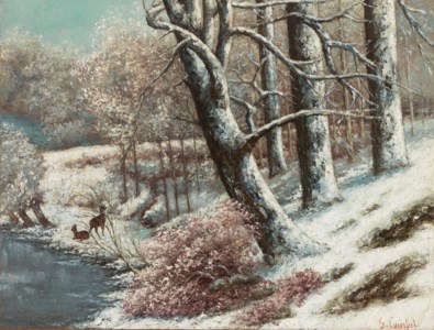 La forêt en hiver