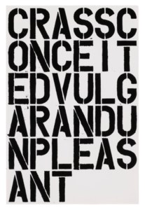 Christopher Wool, Untitled