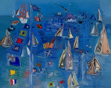 Raoul Dufy, Régates à Cowes