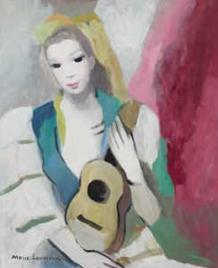 Jeune fille à la guitare