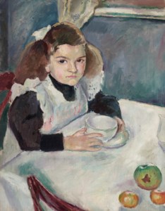 Bucia Pincas à son petit déjeuner