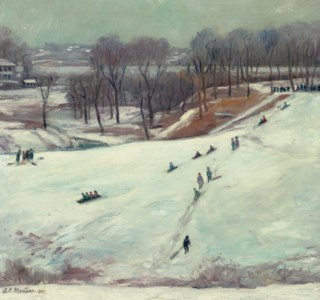 Sledding, Manayunk, Pennsylvania