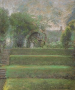Garden Arbor Scene