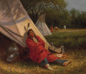 Resting Indian