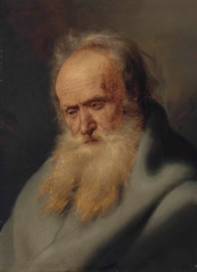 Tronie of an old man