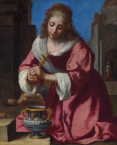 Johannes Vermeer, Saint Praxedis