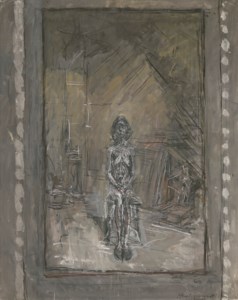 Alberto Giacometti, Nu dans l'atelier (Annette)