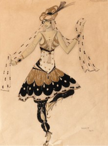 Costume pour 'Ballet Hindou' pour Anna Pavlova
