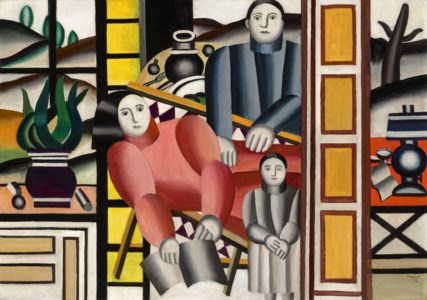 Fernand Léger, Les trois personnages devant le jardin