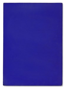 Untitled blue monochrome, (IKB 272)