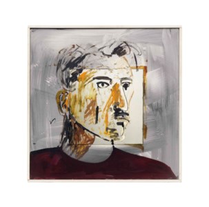 Albert Oehlen, Self Portrait