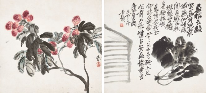 Cabbage and Books / Waxberries