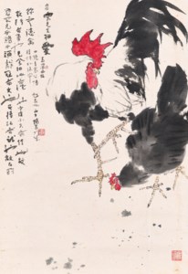 Rooster and Hen