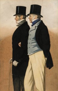 Admiral Rous and Mr Payne, three-quarter length