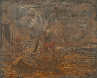 Bateaux dans la baie d'Halong (Fishing Boats in Ha Long Bay)
