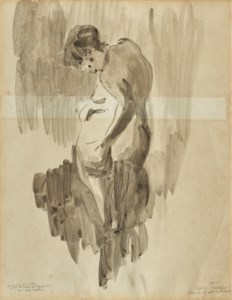 Femme se déshabillant