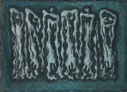 Untitled (Group of Standing Figures)