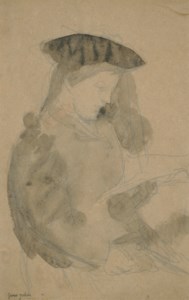 Study of a Girl Reading