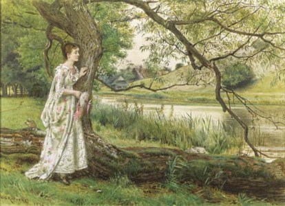 On the river bank