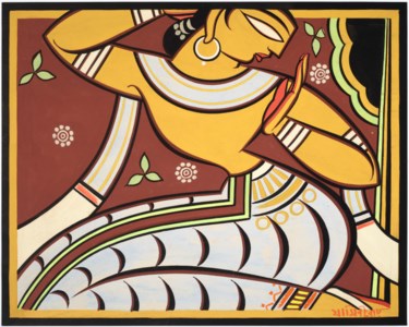 Untitled (Seated Gopini)