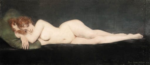 A reclining nude