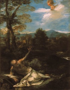 Saint Jerome in the wilderness