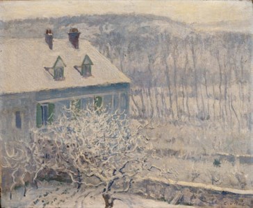 French Chateau in Winter