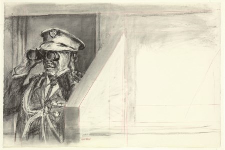Man with Binoculars