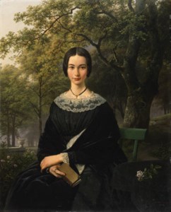 Portrait of a young lady