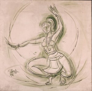 Bharata Natyam Dancer