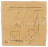 GERMAN/AMERICAN) Untitled (Double Sided Prison Drawing)