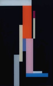 Figuration rot-rosa-blau
