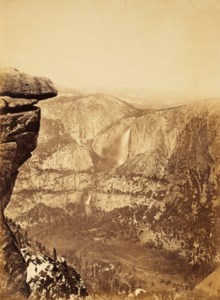 Yosemite Falls from Glacier Point, 1878–1881