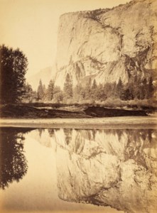 Mirror View of El Capitan, 3600 ft., Yosemite, c. 1880