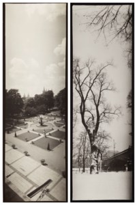 National Theatre and Legion Bridge and Royal Garden, Prague , c. 1945–1950s