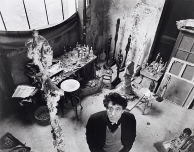 Giacometti dans son Atelier, 1957