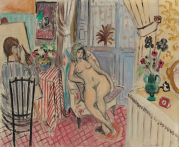 Henri Matisse, L'artiste et le modèle nu