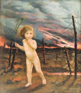 An allegory of war: Peace lost in no man's land