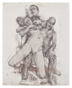 Jenny Saville, Study for Pietà IV