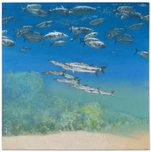 Michael Andrews, School IV: Barracuda under Skipjack Tuna
