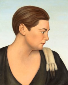 Christian Schad, Porträt Eva von Arnheim