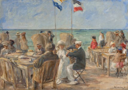 Strandterrasse in Noordwijk (Huis ter Duin)