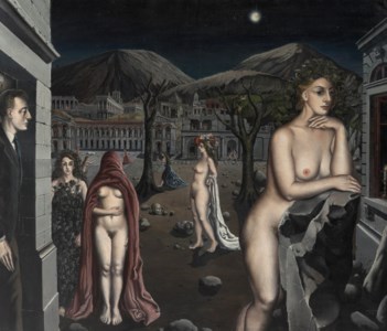 Paul Delvaux, La ville endormie