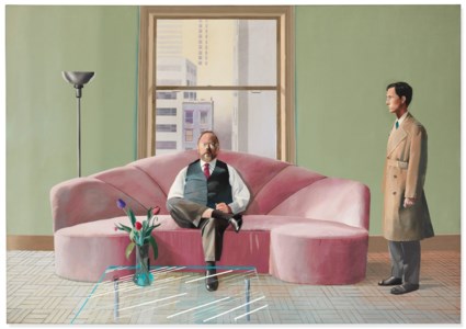 David Hockney, Henry Geldzahler and Christopher Scott