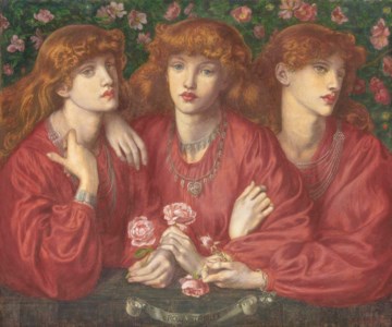 Dante Gabriel Rossetti, Rosa Triplex: A triple portrait of May Morris